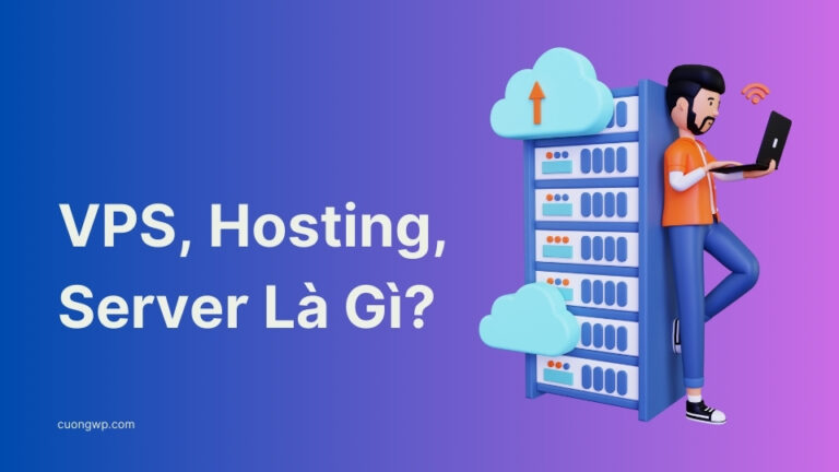 VPS, Hosting, Server Là Gì? Hướng Dẫn Chọn Loại Phù Hợp Cho Website Của Bạn